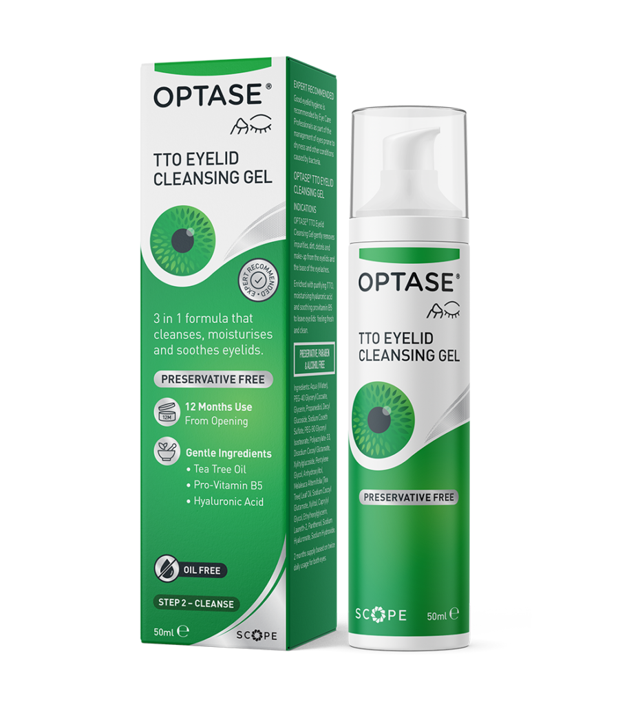 Optase® TTO Eyelid Cleansing Gel