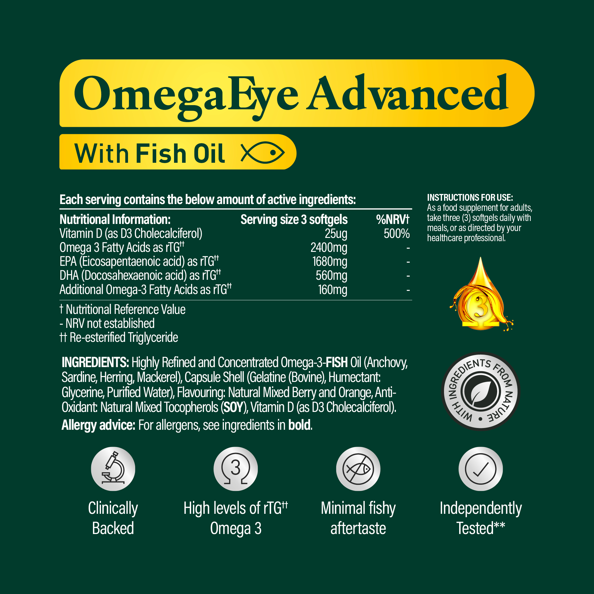 Eyetamins OmegaEye Advanced (formerly Actase OmegaEye Advanced) - Image 8